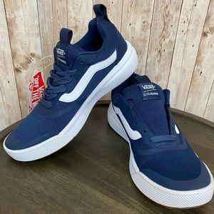 Vans UltraRange Rapidweld Blue Sneakers Size 8 Women